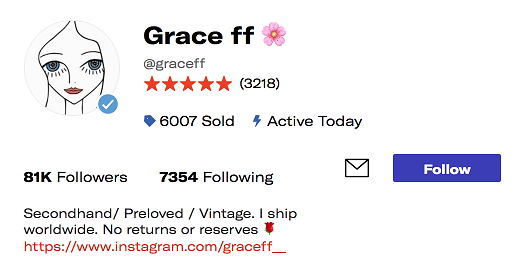 The Pinnacle Benefit of Depop Verified Sellers: The Blue Checkmark